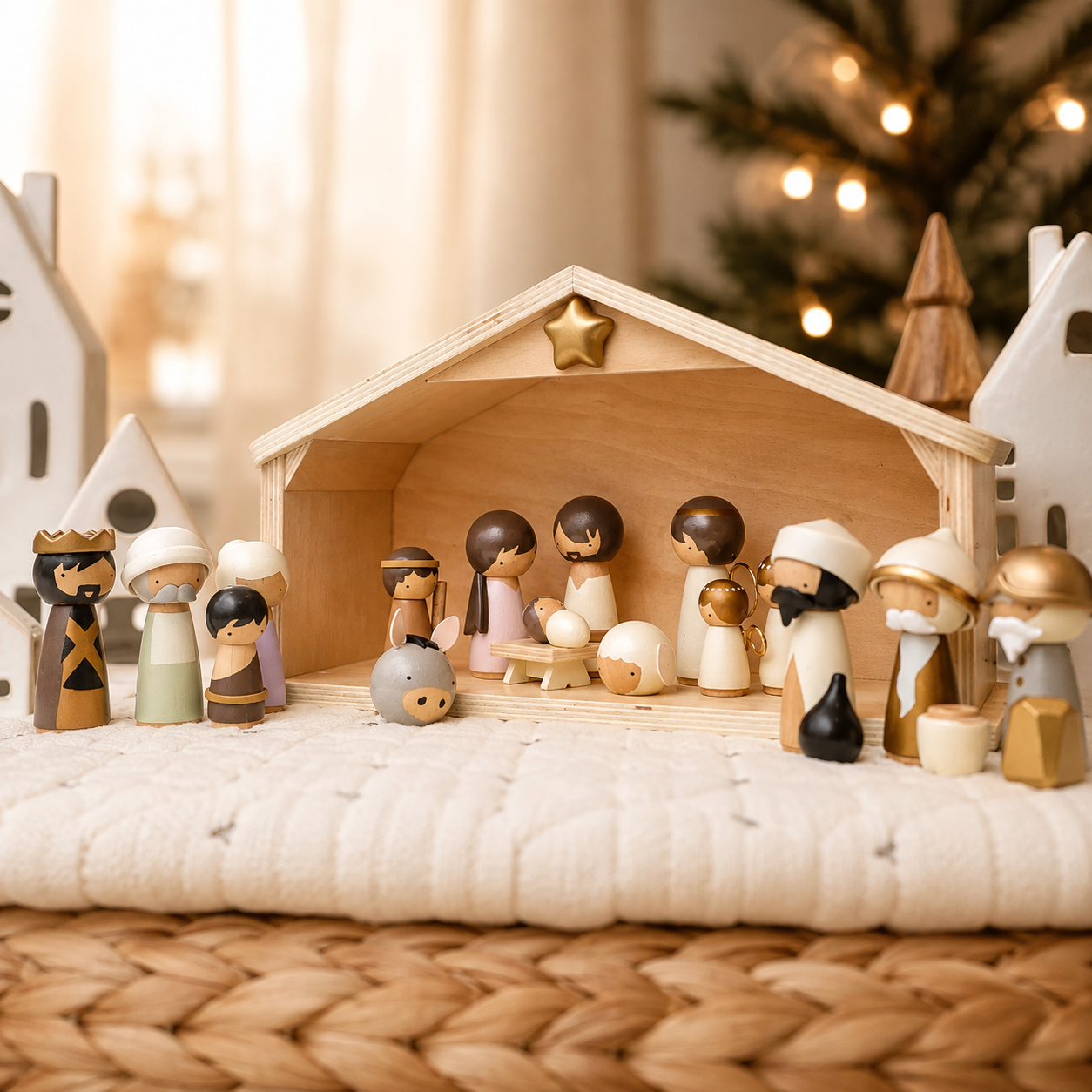 ✝️Nativity Advent Calendar 2026 – 24-Day Christmas Countdown with Nativity Figures🎄