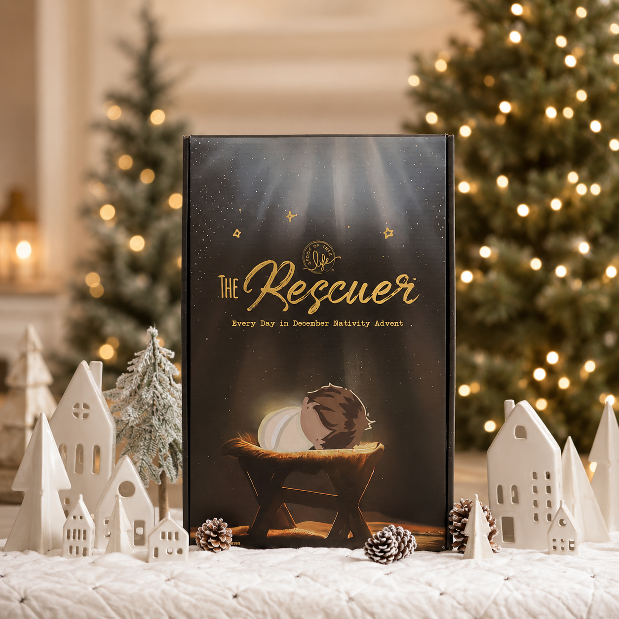 ✝️Nativity Advent Calendar 2026 – 24-Day Christmas Countdown with Nativity Figures🎄