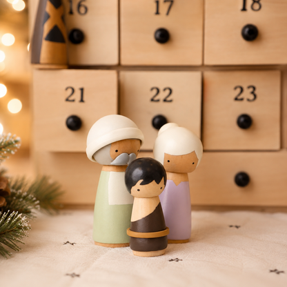 ✝️Nativity Advent Calendar 2026 – 24-Day Christmas Countdown with Nativity Figures🎄