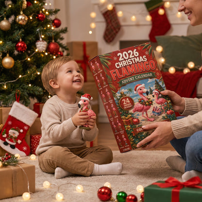 🦩 2026 Christmas Flamingo Advent Calendar– Every Day Brings New Surprises 🎄✨