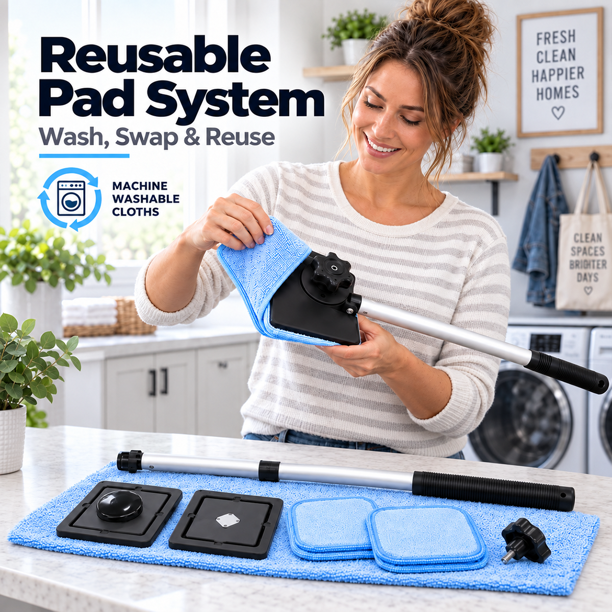 Dual Magnetic Car Windshield Cleaner | Streak-Free Auto Glass Cleaning Kit😍