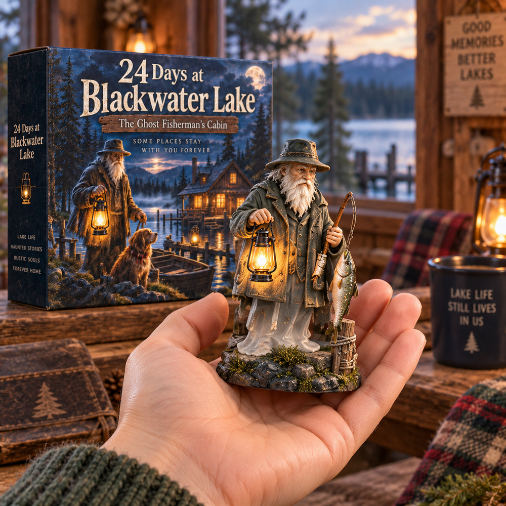 Blackwater Lake Ghost Fisherman shown in hand