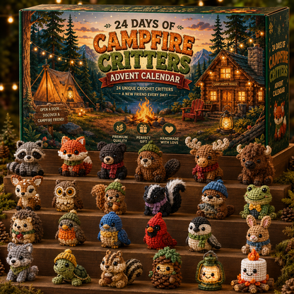 🔥 24 Days of Campfire Critters Advent Calendar 🦊🌲