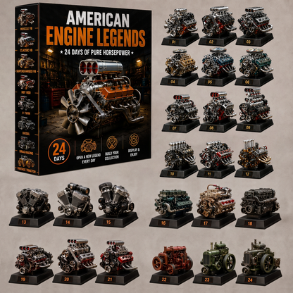 24 Days of Horsepower – American Engine Legends Advent Calendar