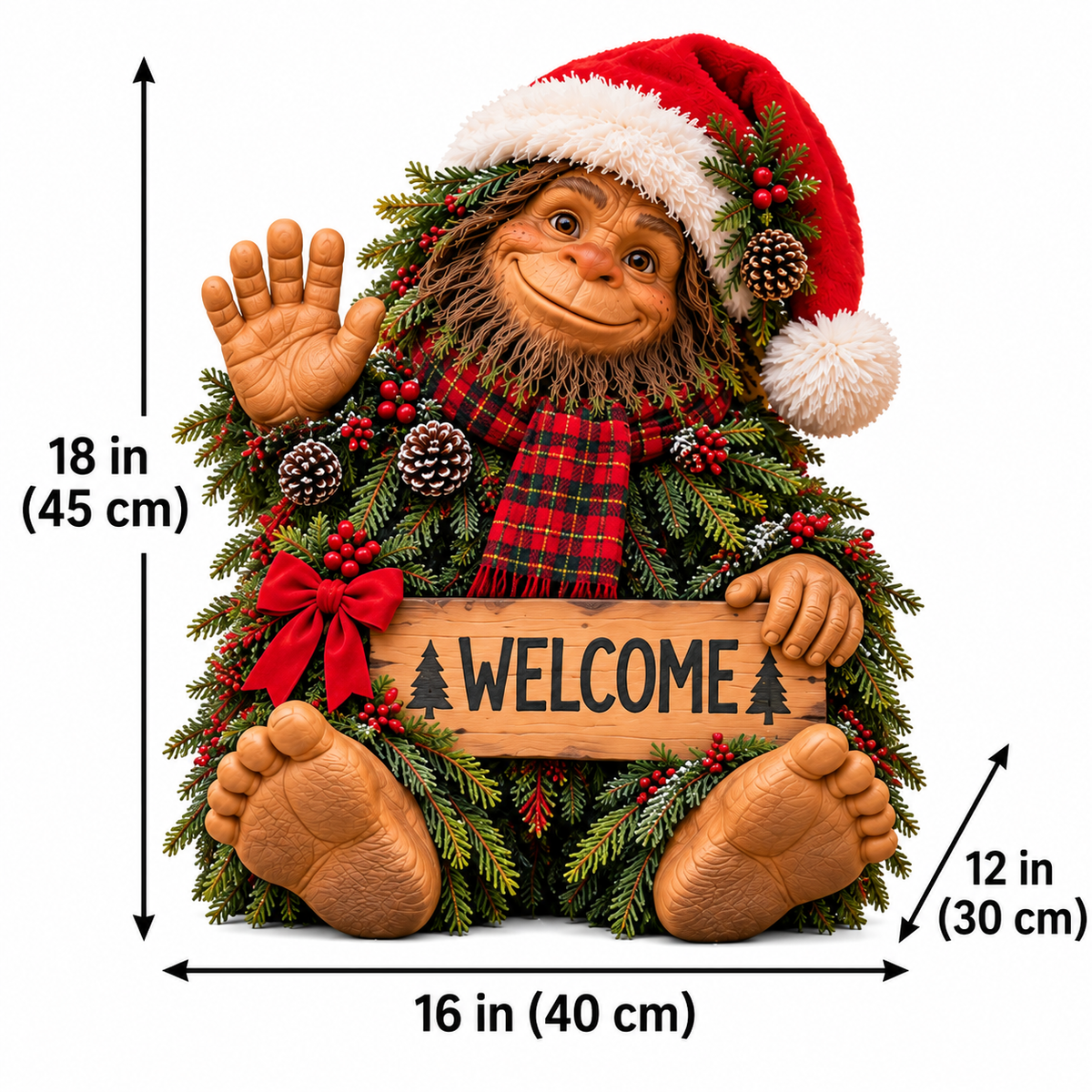 ✨Christmas Bigfoot Welcome Decor