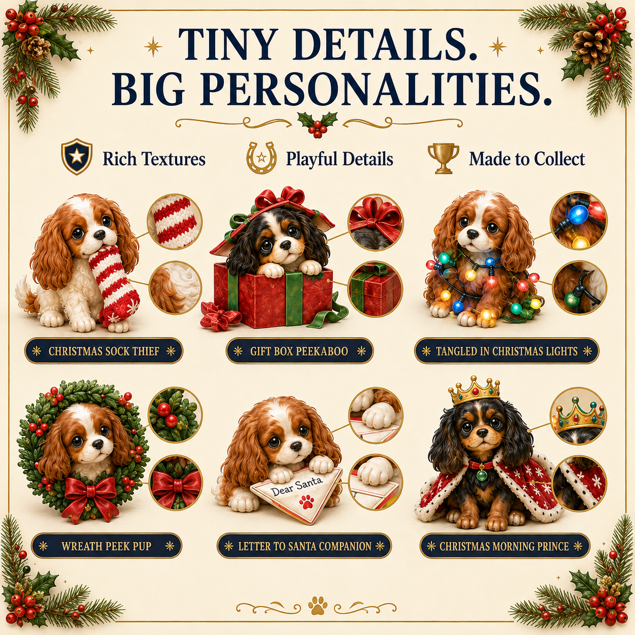 🐶 24 Days of Cavalier Christmas Advent Calendar 2026 – 24 Collectible Cavalier Surprises