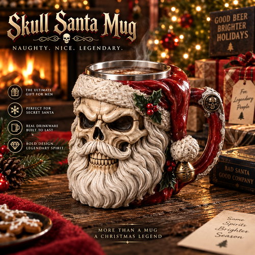 💀🎅 Dark Christmas Legends Mug Collection™