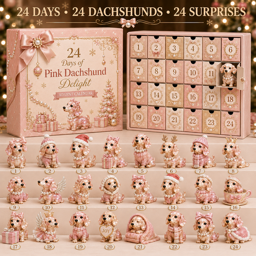 🎄 24 Days of Christmas Pet Friends Advent Calendar – 24 Holiday Collectibles