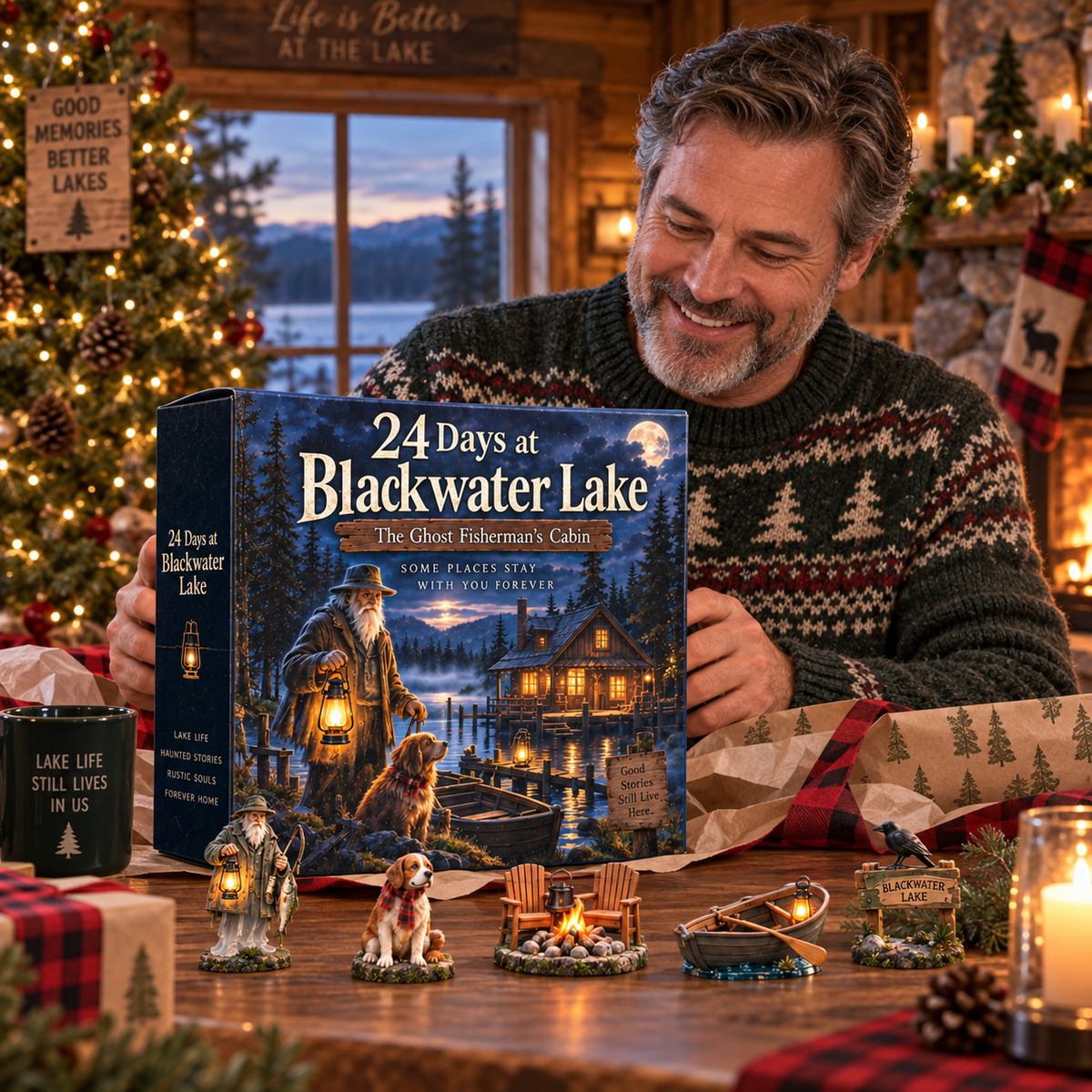 Blackwater Lake collection gift scene