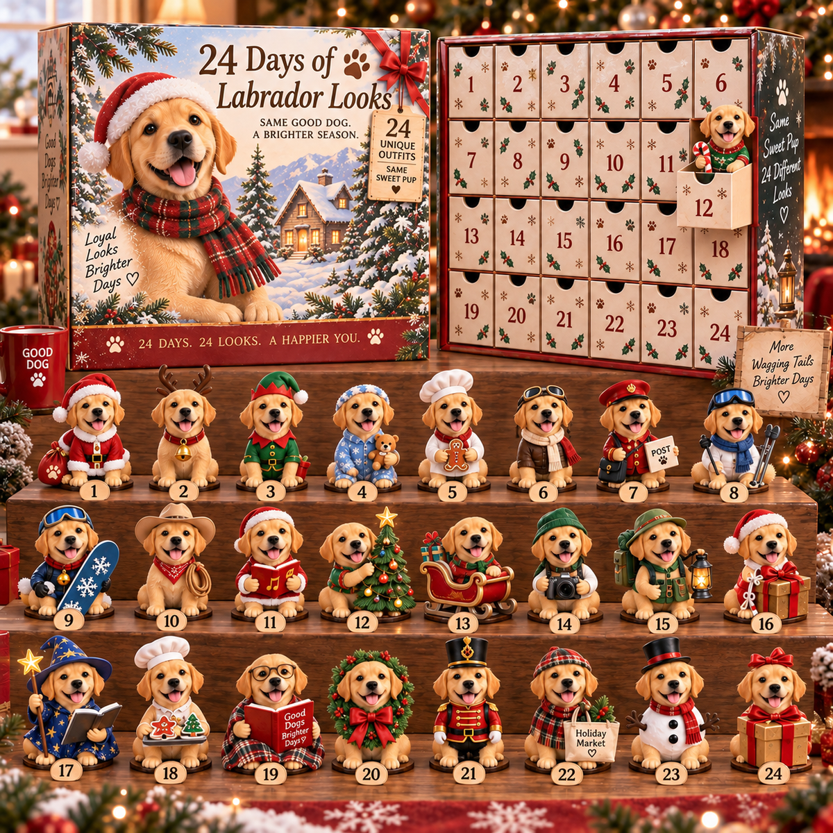 24 Labrador outfits full collection