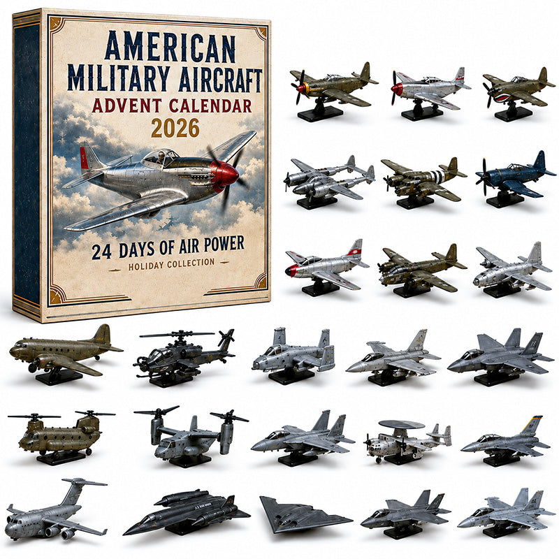 ✈️🇺🇸 American Military Aircraft Advent Calendar 2026 – 24 Days of Air Power