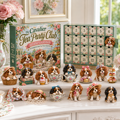 🐾Cavalier Adventures 24-Day Advent Calendar – 6 Themed Collections ✨