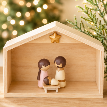 ✝️Nativity Advent Calendar 2026 – 24-Day Christmas Countdown with Nativity Figures🎄