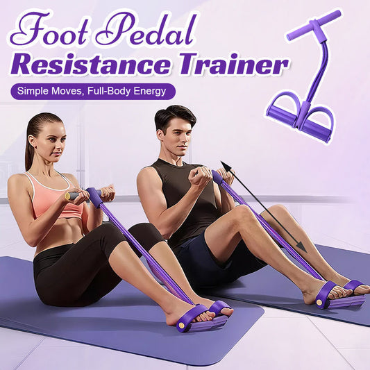🔥LAST DAY 49% OFF🎁🏃‍♀️ Foot Pedal Resistance Trainer