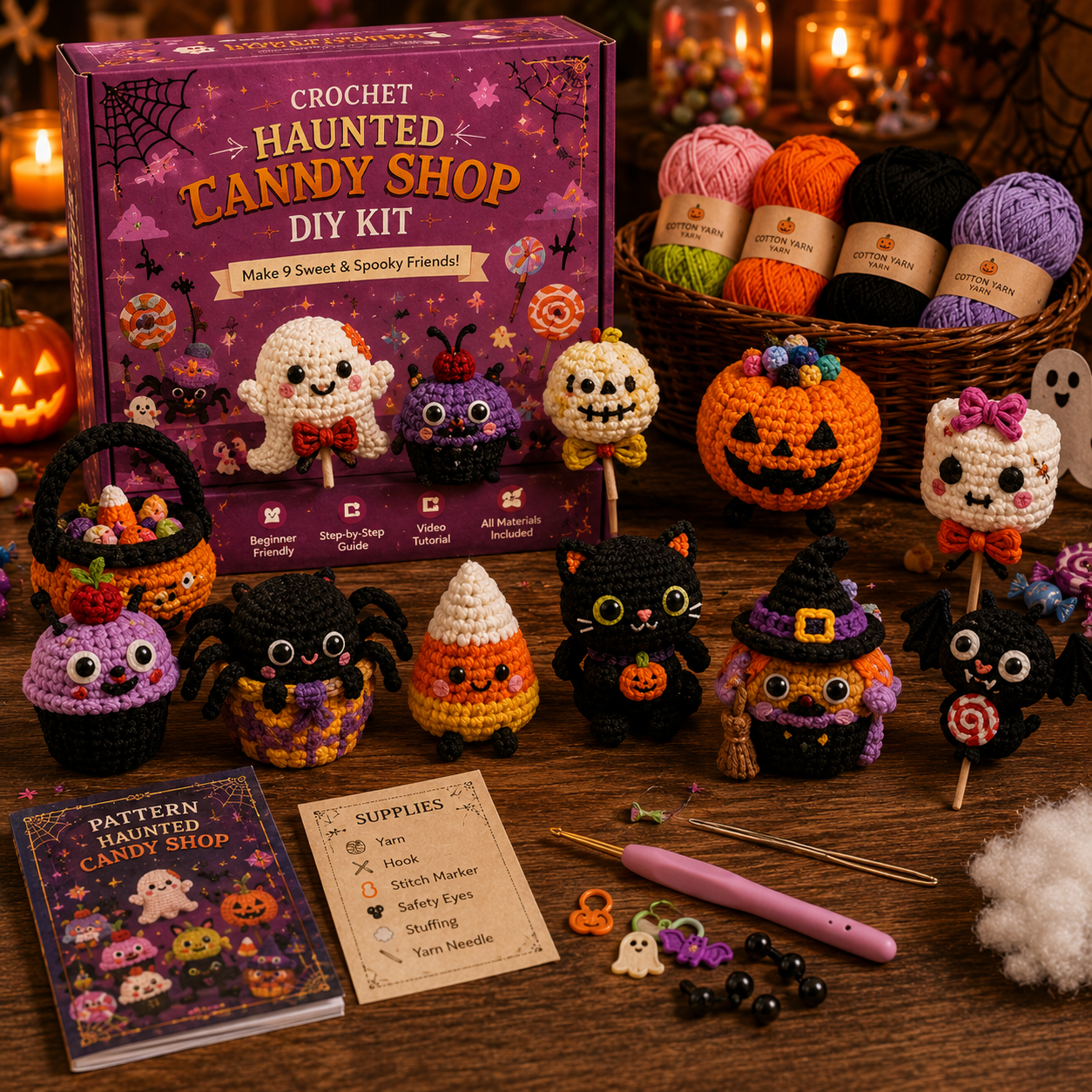 Haunted Candy Shop Crochet DIY Kit