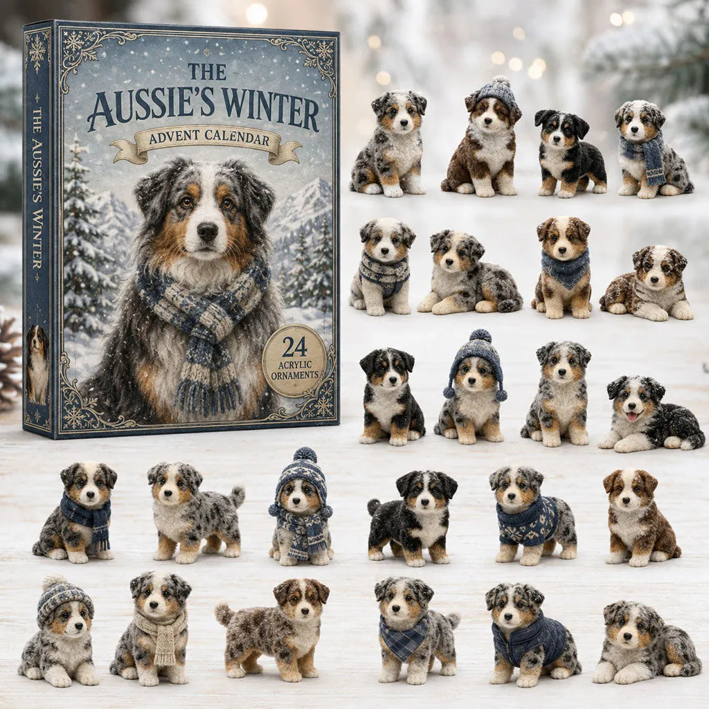 Winter Dog Figure Collection