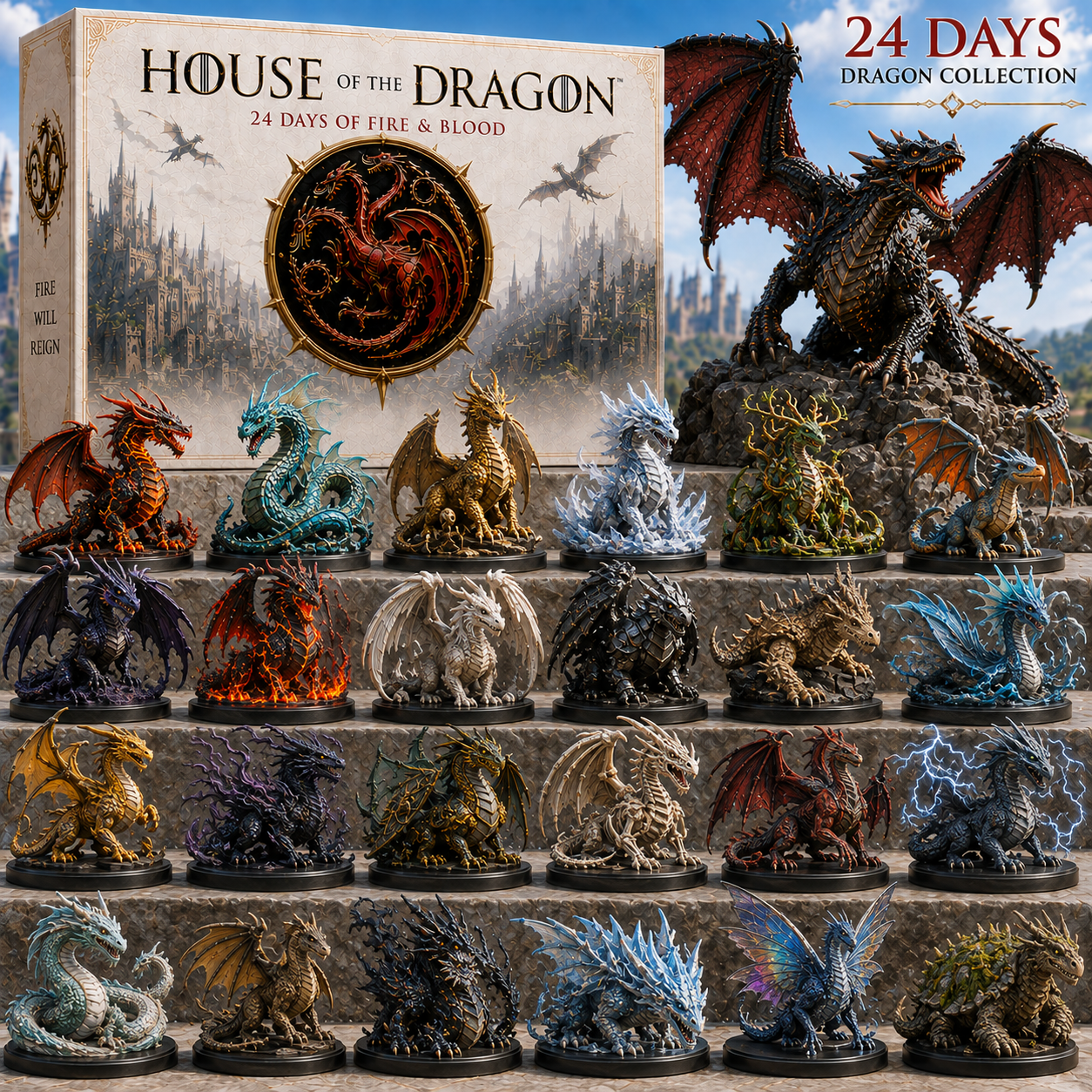 🐉🔥 24 Days of Dragons Advent Calendar Collection