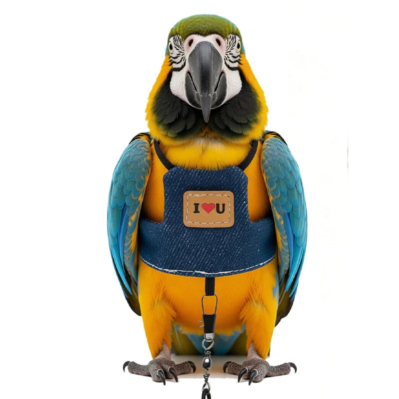 💖Breathable Pet Bird Harness Vest☁️
