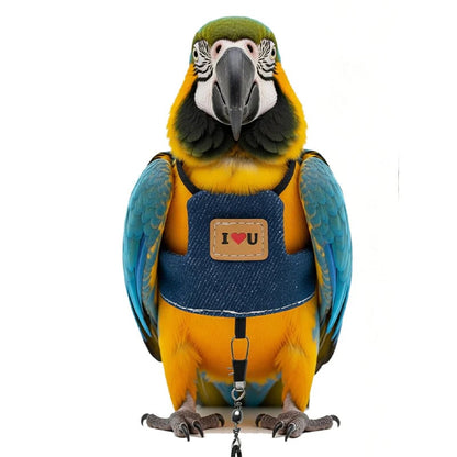 💖Breathable Pet Bird Harness Vest☁️