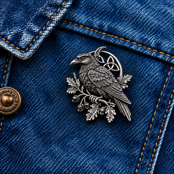 Highland Cow & Thistle 🏴󠁧󠁢󠁳󠁣󠁴󠁿 Scottish Heritage Enamel Brooch