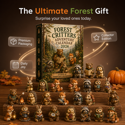 🌲🦊 Forest Critters Adventure Calendar 2026 🐻🦉
