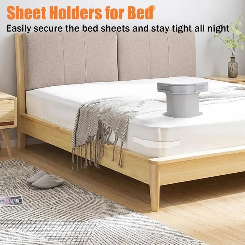 🔥Hot Sale 49% off🌟🛌4-Pack Heavy Duty Bed Sheet Clips