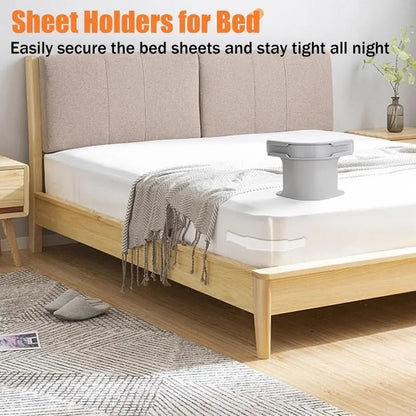 🔥Hot Sale 49% off🌟🛌4-Pack Heavy Duty Bed Sheet Clips