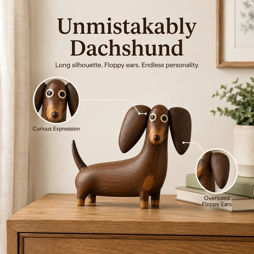 Whimsical Dachshund Home Decor