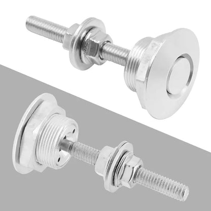 🔒 4Pcs Universal Aluminum Quick-Release Lock Latches - Secure & Easy Access!⚡
