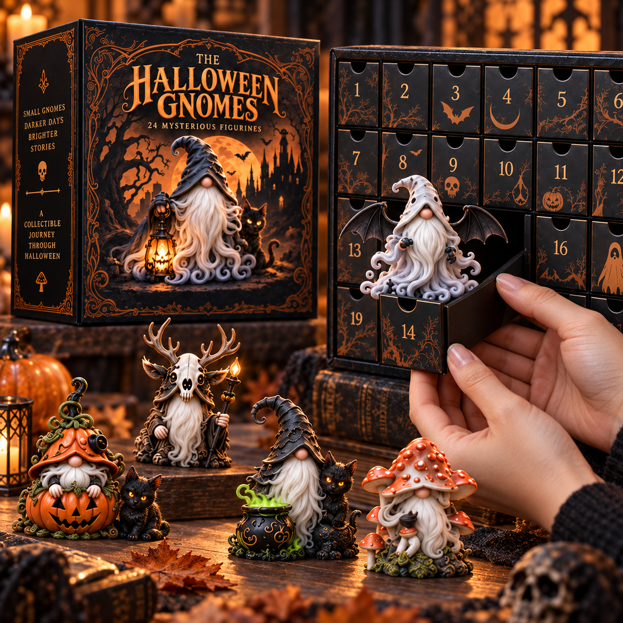 🎃 24 Days of Haunted Gnomes 👻