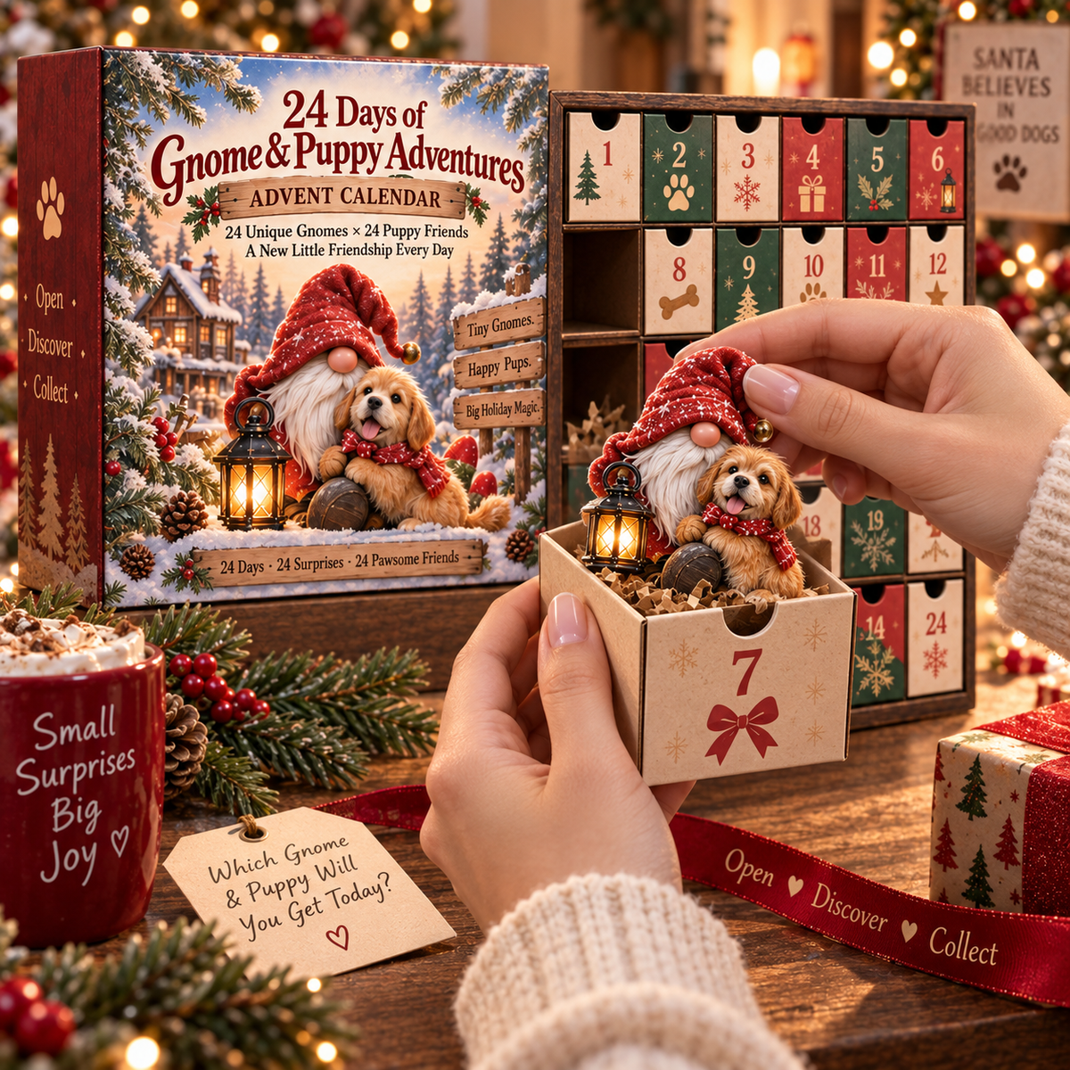 🎄 24 Days of Christmas Puppy Friends Advent Calendar 🐶