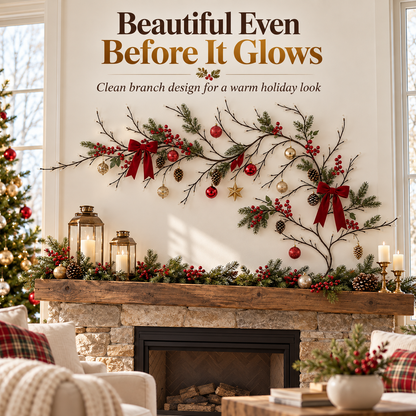 🎄 GlowBranch™ Christmas Wall Tree Lights | Flexible LED Branch Decor