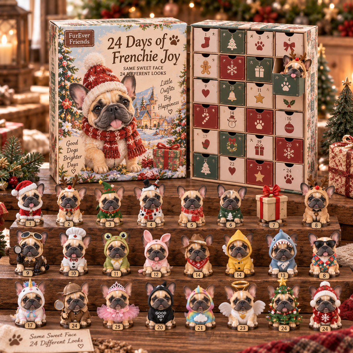 🎁Last Day 49% OFF-🐾 24 Days of Holiday Pup Adventures™