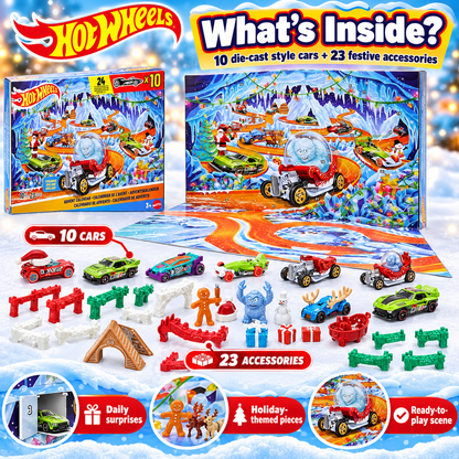 🔥Last Day 50% OFF- 🏎️ 24-Day Christmas Racing Advent Calendar 🎁