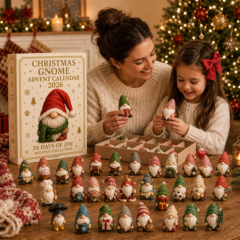 🧙 Gnome Advent Calendar 2026 – 24 Days of Whimsical Holiday Joy 🎁✨
