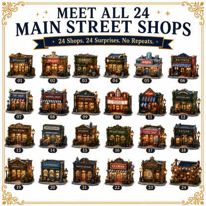 ⏰Limited Stock 50% OFF -🏘️✨ 2026 After Hours Main Street™ Advent Calendar – 24 Unique Shops, 24 Daily Surprises