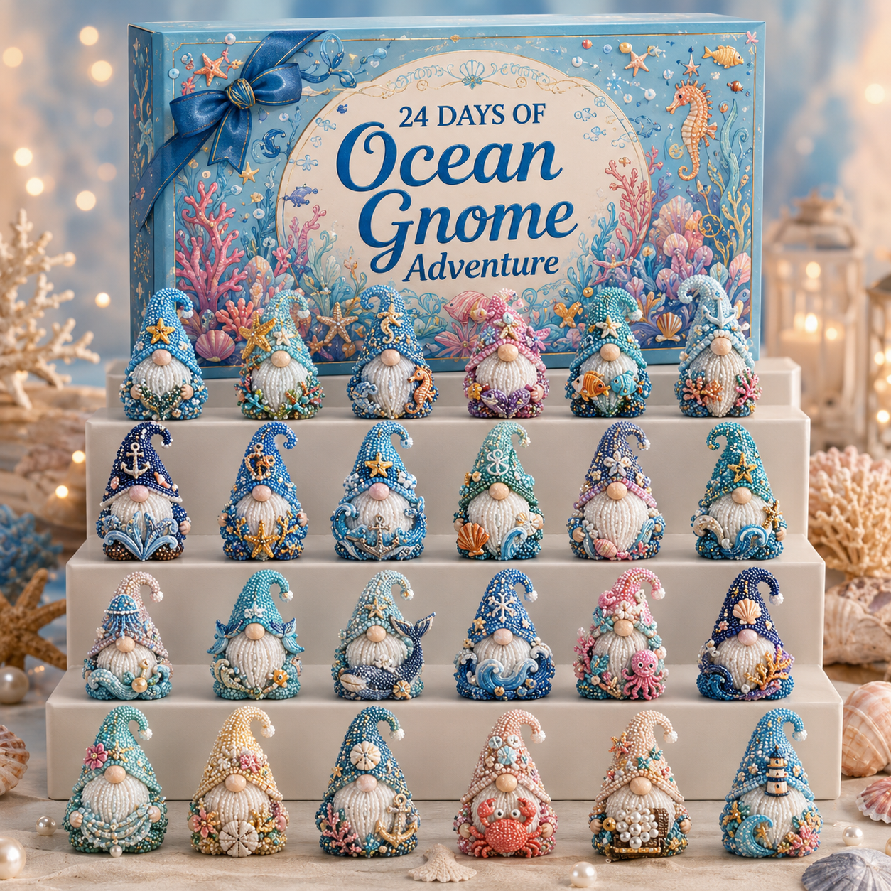 🎄 24 DAYS OF BEADED GNOME MAGIC™
