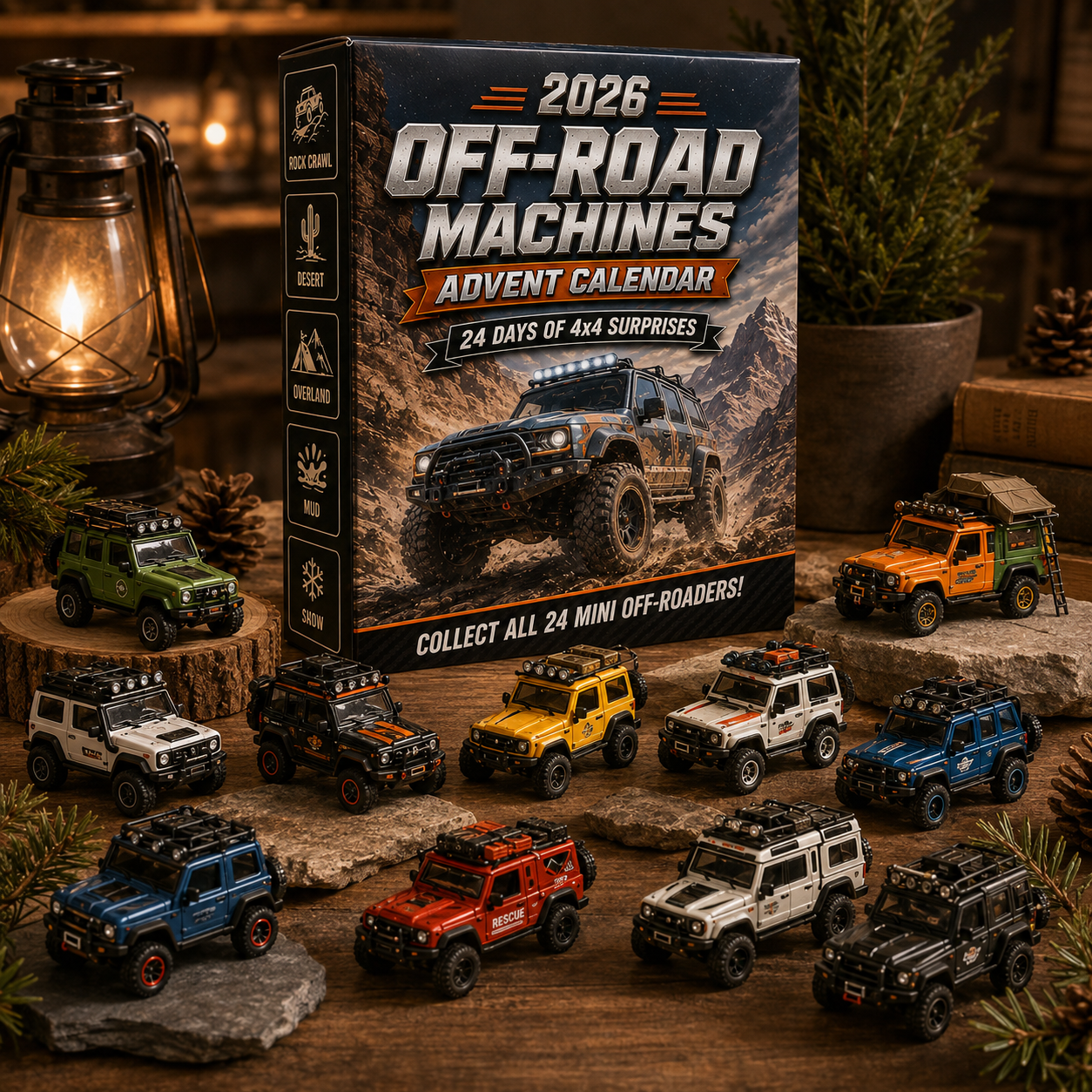 🔥 2026 Truck & 4x4 Advent Calendar – 24 Days of Mini Road Beasts 🛻