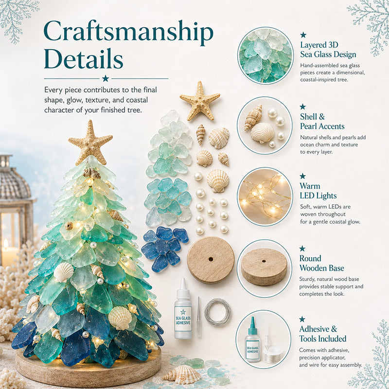 Sea Glass Art Kit craftsmanship details