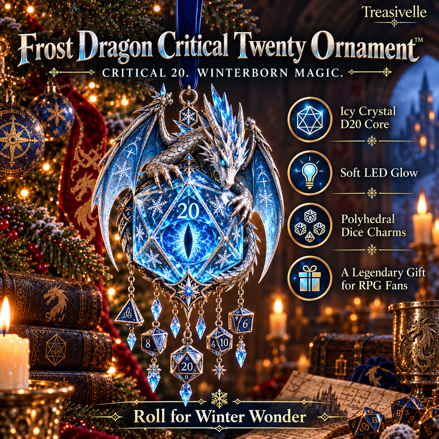 Frost Dragon ornament