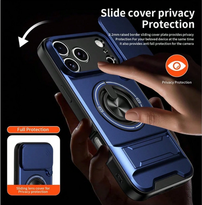 Magnetic Sliding Camera Protection Phone Case-Snap. Slide. Protect. 📱✨