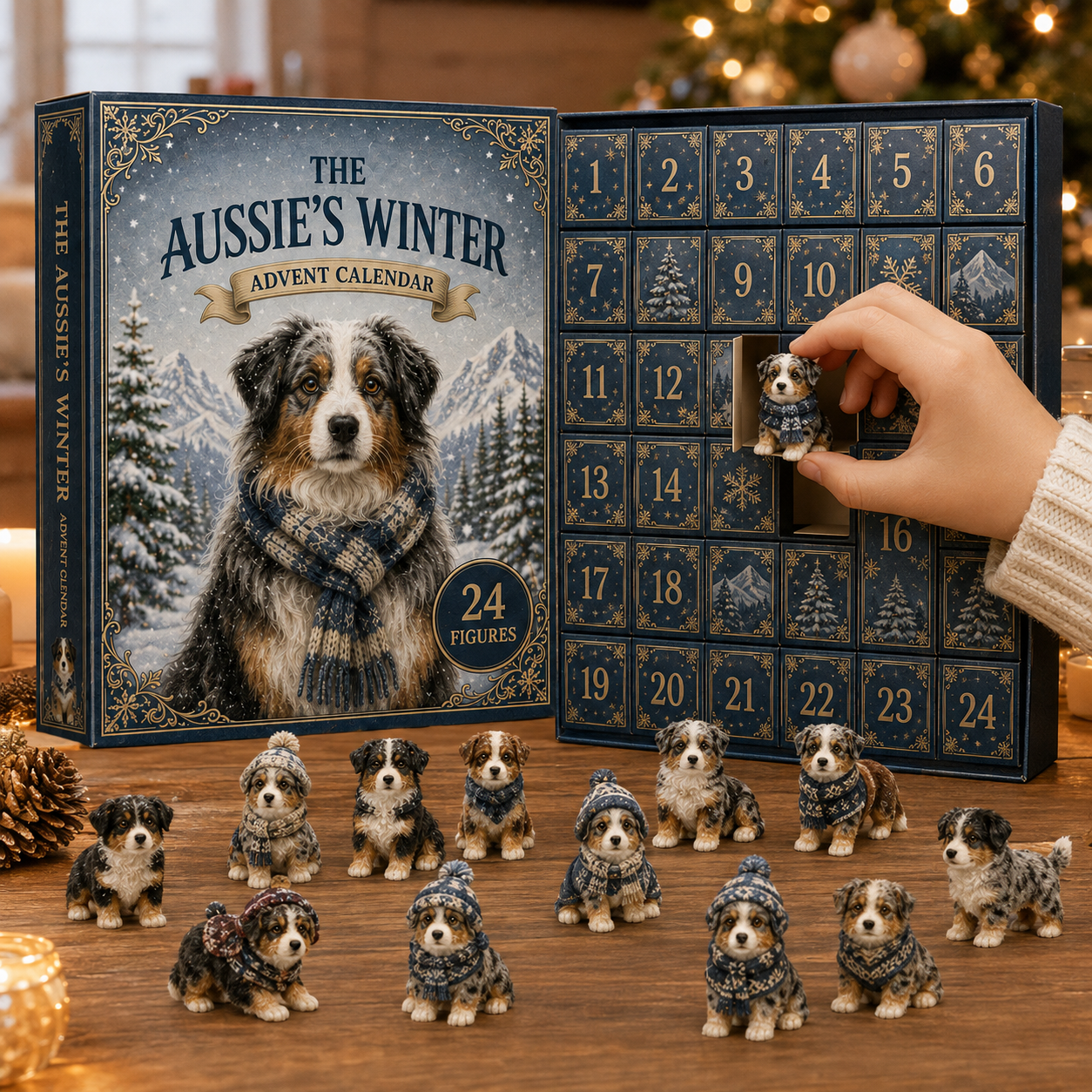 🐶 Dog Breed Christmas Advent Calendar 2026 | 24 Collectible Mini Dog Figurines