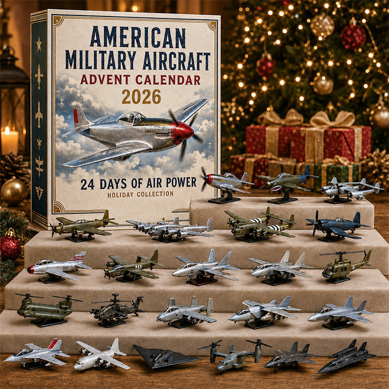 ✈️🇺🇸 American Military Aircraft Advent Calendar 2026 – 24 Days of Air Power