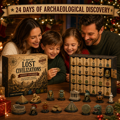 2026 Lost Civilizations Archaeological Discovery Advent Calendar | 24 Ancient Treasures from 6 Great Civilizations