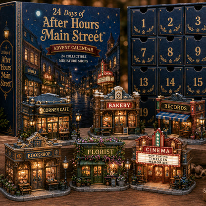 ⏰Limited Stock 50% OFF -🏘️✨ 2026 After Hours Main Street™ Advent Calendar – 24 Unique Shops, 24 Daily Surprises