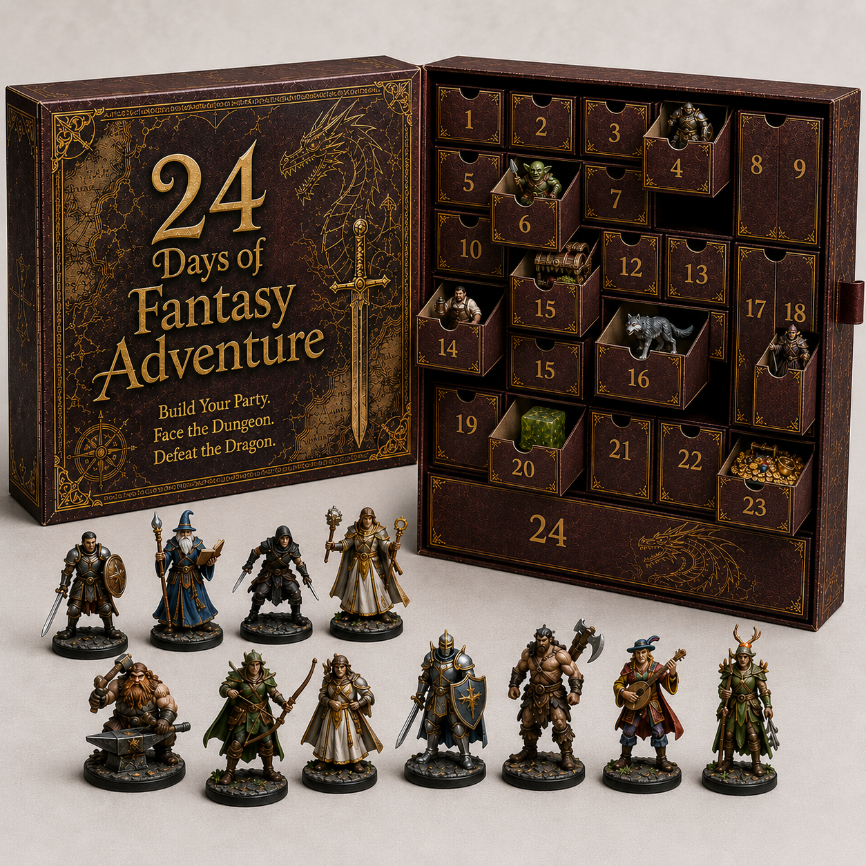 🐉 24 Days of Fantasy Quest Advent Calendar 2026 | Heroes, Monsters & Dragon Finale