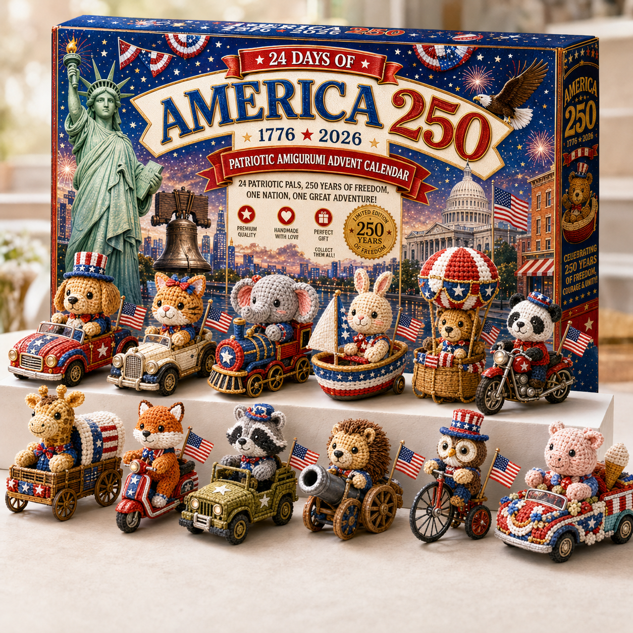 America 250 collectible advent calendar