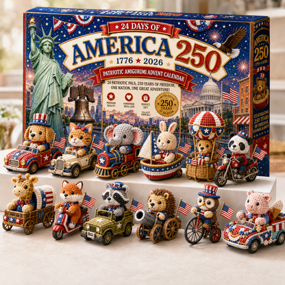 🇺🇸🎆 24 Days of America 250 – 1776–2026 Patriotic Collectibles Advent Calendar 🦅🎁