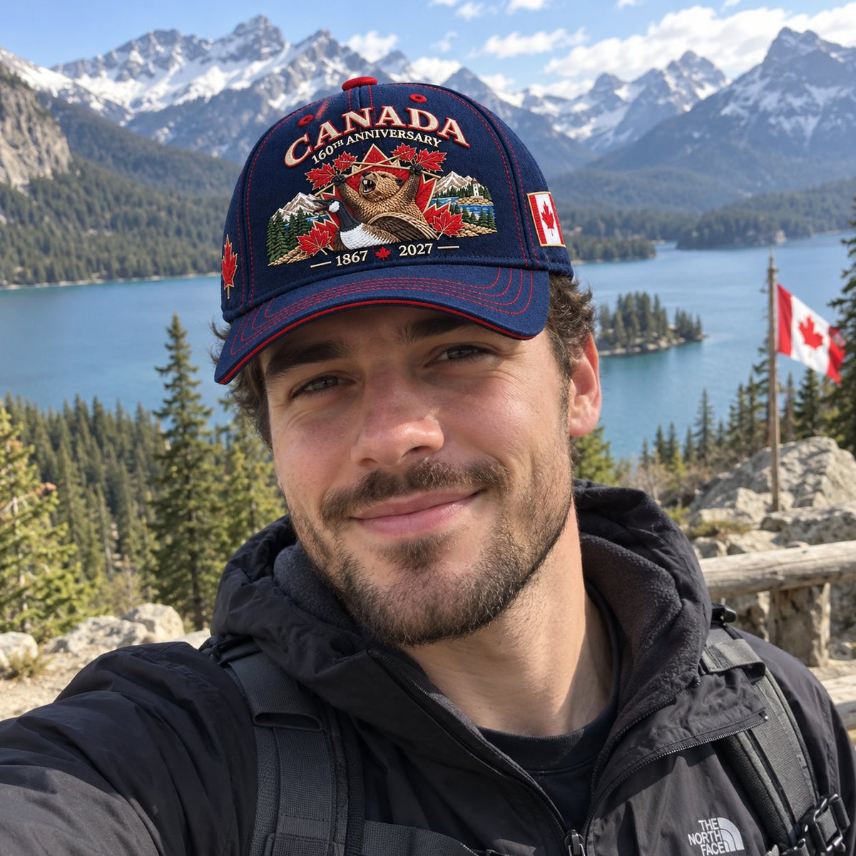 🔥 LAST DAY 50% OFF - 🍁 Canada 160th Anniversary 1867–2027 – Premium Embroidered Heritage Cap ✨ 100% Cotton • Detailed Embroidery • Comfortable Fit