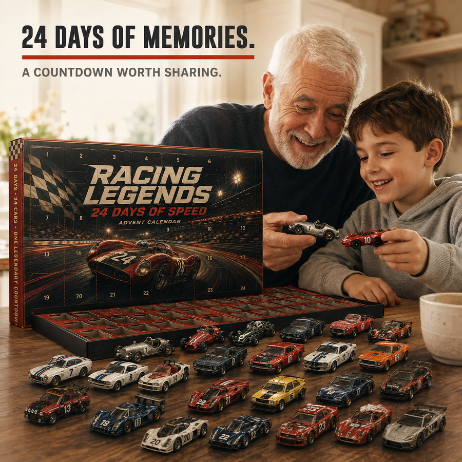Family Racing Legends Christmas countdown